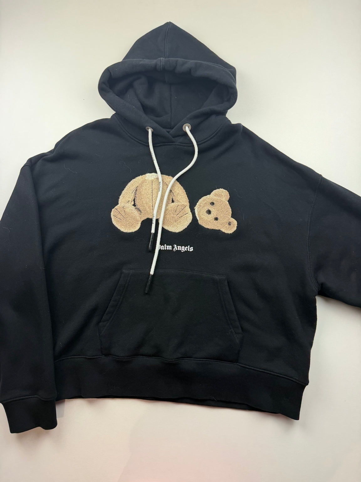 Pull à capuche Palm Angels Bear – M – Noir – photo 1