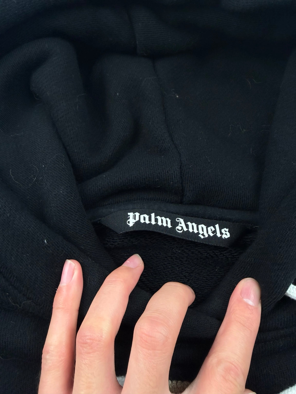 Pull à capuche Palm Angels Bear – M – Noir – photo 3
