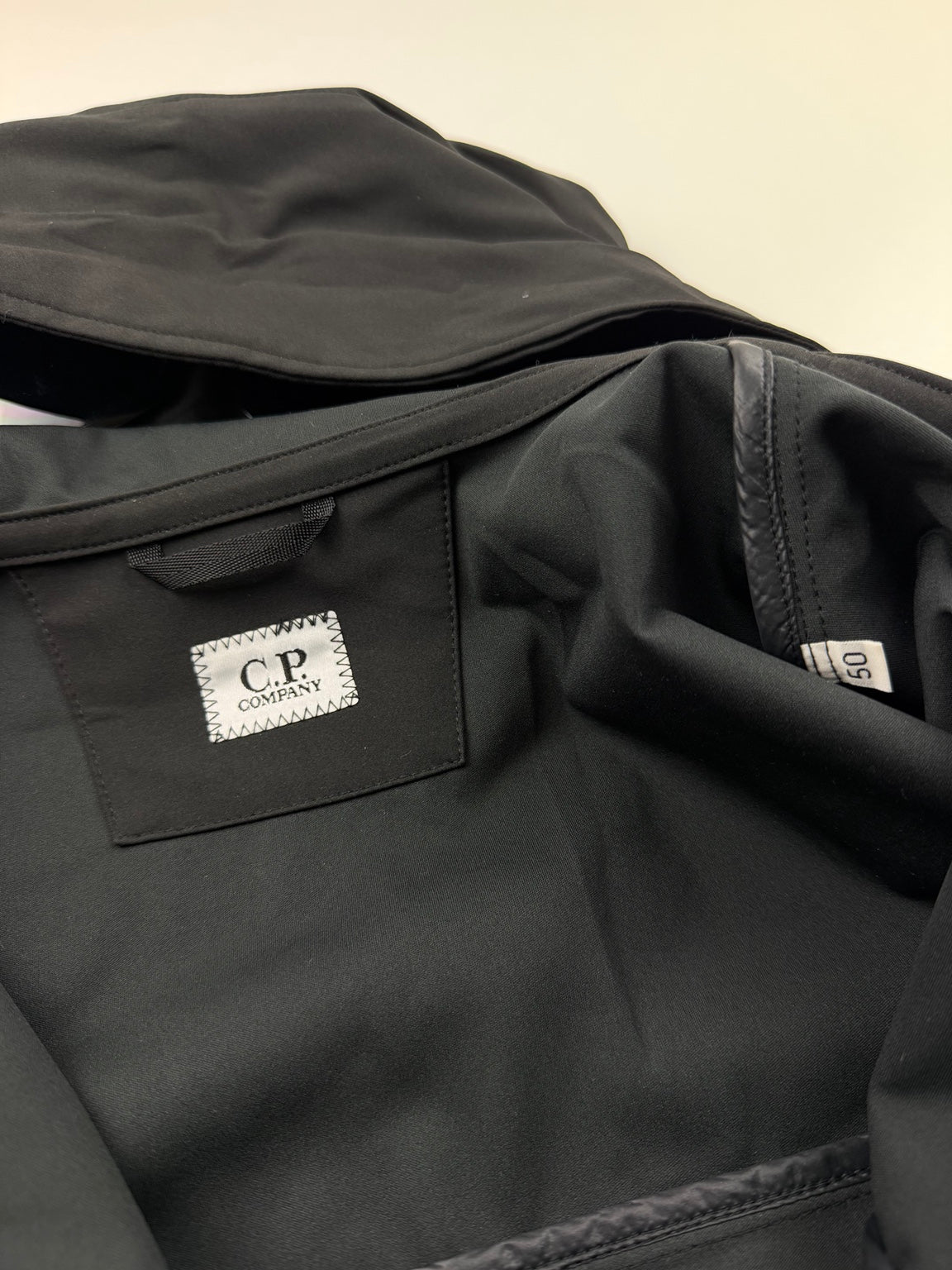 Veste à capuche C.P. Company C.P. Shell-R Goggle – Noir