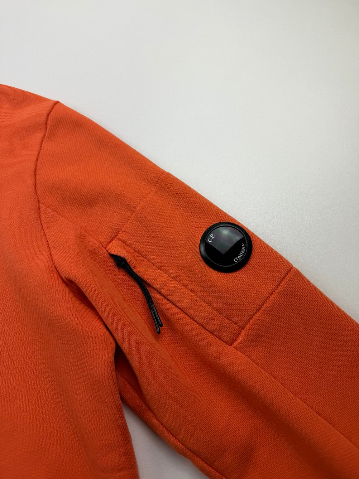 Pull à col rond C.P. Company Lens – Taille M – Orange