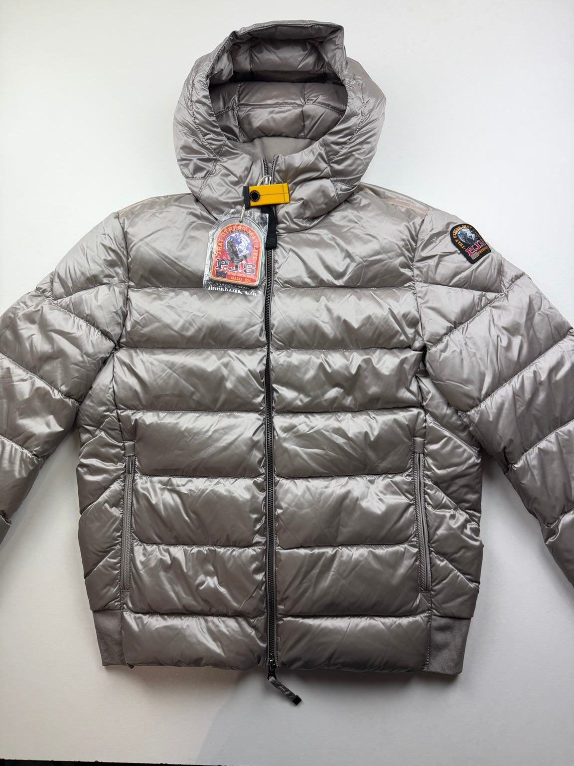 Doudoune à capuche Parajumpers Pharrell – Taille M – Beige