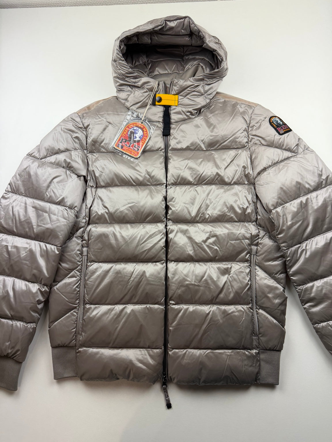 Doudoune à capuche Parajumpers Pharrell – Taille L – Beige